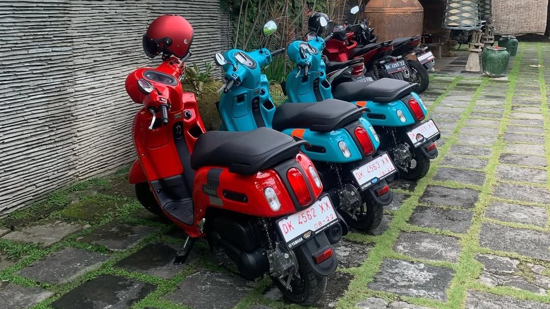 renting a motorbike in Canggu